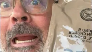 MRE Box A, Meal 5…let’s go!