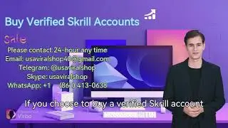 How to get a verified Skrill account  #getVerifiedSkrillAccounts #VerifiedSkrillAccounts