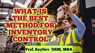 EFFECTIVE STOCK CONTROL PROCESS- INVENTORY MANAGAMENT