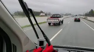 Highway 1 between Agassiz and Mission Dec 4 2021