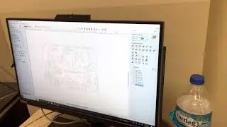 PCB makinesi Part 8 Referans i&ccedil;in delik delme ve alt katman &ccedil;izimi
