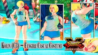 STREET FIGHTER V - MODS - KOLIN *FANGIRL CASUAL COSTUME* (PC ONLY)