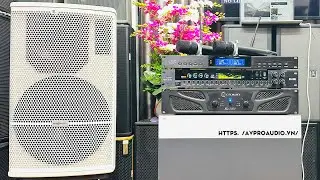 D&agrave;n Karaoke CỰC HAY B&atilde;i Xịn Loa Audiocenter pf12+ H&aacute;t Nhẹ - Nghe Nhạc Hay