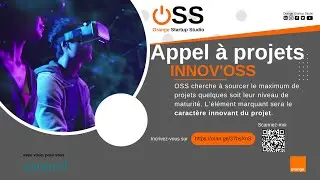 Appel &agrave; projets #InnovOSS | Si vous avez un projet innovant ? Inscrivez-vous