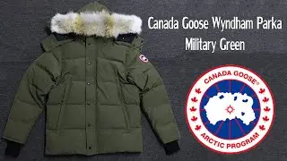Canada Goose Wyndham Parka Military Green Detailed Shots From Supkicks