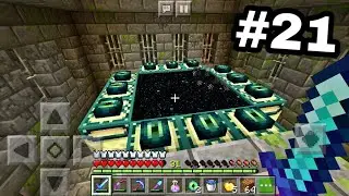 Выживание на телефоне в MineCraft Pocket Edition (1.11.0.10) #21 - КРЕПОСТЬ