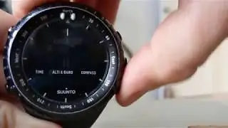 Suunto Core: изменение контрастности дисплея