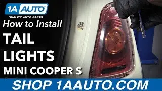 How to Install Tail Lights 07-13 Mini Cooper S