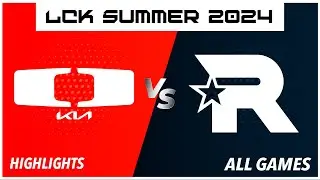 DK vs KT Highlights - ALL GAMES - LCK Summer 2024 - Dplus KIA vs KT Rolster