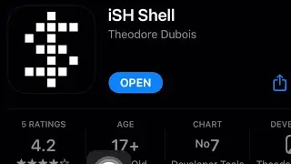 How can install/download ish shell into iPhone 📲?🤪