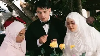 They finally got married! 