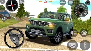 New Mahindra Scorpio N 4x4 Car Driving Gameplay: Indian Cars Simulator 3D - Android Gameplay 