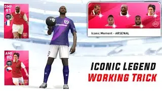 HOW TO GET ICONIC VIEIRA AND OTHER ICONIC LEGENDS FROM ICONIC MOMENT ARSENAL PACK || PES 2020 MOBILE