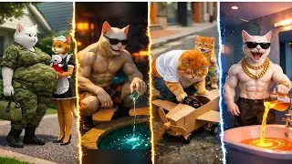 WOW! The Mind-Blowing Life of Cats 😱 | Rich Cat, Strong Cat, Poor Cat & Crazy Adventures