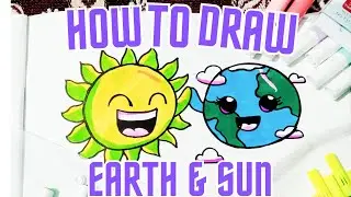 Let's Draw Earth And Sun High Five