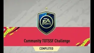 FIFA 20 Community TOTSSF Challenge No Loyalty