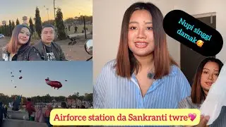 Gujarat ki Sankranti sidi mei tare💖 nupi singgi kanaba video🥰
