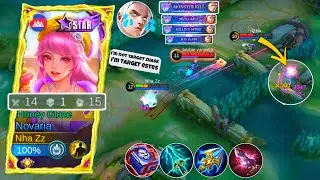 NOVARIA COUNTER ESTES SUPPORT HEALING! NOVARIA BEST BUILD & EMBLEM COUNTER ESTES | MOBILE LEGENDS
