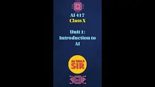 Class X AI-Unit-1