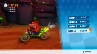 [CTRNF] - Dragon Mines - Beating Nitrous Oxide's time WITHOUT PRESSING THE GAS BUTTON Challenge!