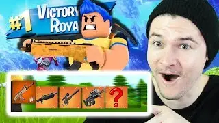 FULL GOLD LEGENDARY LOADOUT TO WIN ROBLOX FORTNITE! (Island Royale)