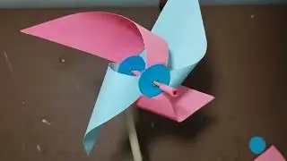 rotating paper fan// rotating paper plane\\ rotating paper craft\\