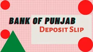 Bank of Punjab Deposit Slip in Urdu