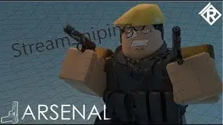 ROBLOX Arsenal making a streamer rage quit