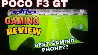 POCO F3 GT GAMING REVIEW PES 2021Mobile / GAMING TEST POCO F3 GT / BEST GAMING PHONE POCO F3 GT