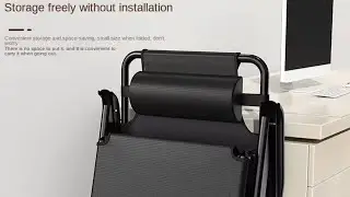X&D Lunch And Nap Dual Use Reclining Folding Lounge Chair Backrest