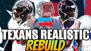 HOUSTON TEXANS REALISTIC REBUILD! TRADING DESHAUN WATSON.. - Madden 22 Franchise