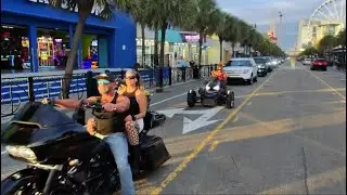 Bike Ride During Myrtle Beach Fall Bike Rally