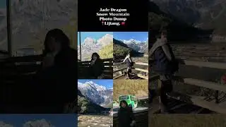 Jade Dragon Snow Mountain Photo Dump ❄️🏔️ #china #lijiang #travel #เที่ยวจีน #ลี่เจียง #ประเทศจีน