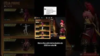 Rare skin arrived in the Prime Store in Free Fire 😱 #freefirebr #freefire #primestore #fyp #freef...