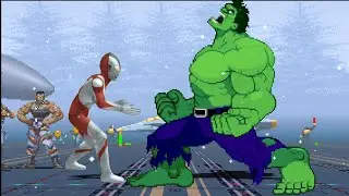 Tokusatsu vs Marvel &ndash; Ultraman vs Hulk | Mugen 2025 Battle!