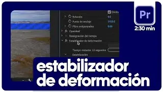 C&oacute;mo estabilizar en Adobe Premiere: Tutorial completo