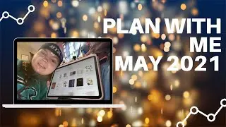 Plan with me in my digital planner May 2021