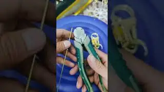 How To Make Wire Keychain - Tutorial #shorts