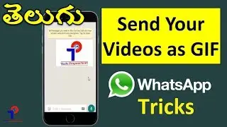 How to send WhatsApp videos as animated GIFs || Whatsapp Tips and Tricks