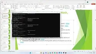 Command Prompt: ipconfig
