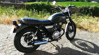 Hanway Raw 125 caf&eacute; racer (video 3)