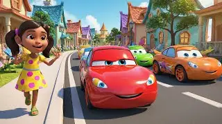 Six Little Toy Cars Beep Beep Beep | Nursery Rhymes for Kids & Baby Songs