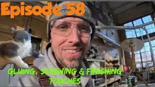 Episode 58 Shaker Table Masterpiece-Gluing, Screwing & Finishing Touches