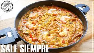 ARROZ MELOSO MARINERO para TODA la FAMILIA 🍚😋 | Fácil, Rápido y con lo que tengas en casa