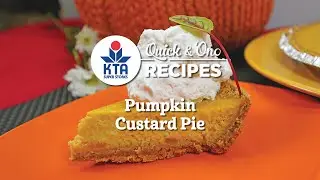 KTA's Quick & 'Ono Recipe: Pumpkin Custard Pie
