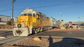 UP #844 GP30 leads Holiday Special | Nevada State Railroad Museum | STELLAR LESLIE RS3L