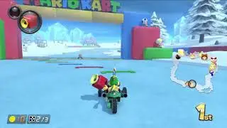 Mario Kart 8 Deluxe: Custom Track - SNES Vanilla Lake 1