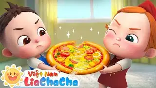 🍕 C&ugrave;ng Lia v&agrave; ChaCha cắt b&aacute;nh pizza 🍔 Bữa tiệc đồ ăn | LiaChaCha - Ca Nhạc Thiếu Nhi Việt Nam