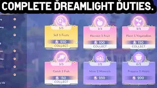 &bull; Complete Dreamlight Duties - Disney Dreamlight Valley