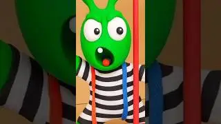Pea Pea Cartoon 🍌 | Banana Peel Comedy 😂 | Funny Cartoon Shorts #peapea #cartoon #shorts #viral